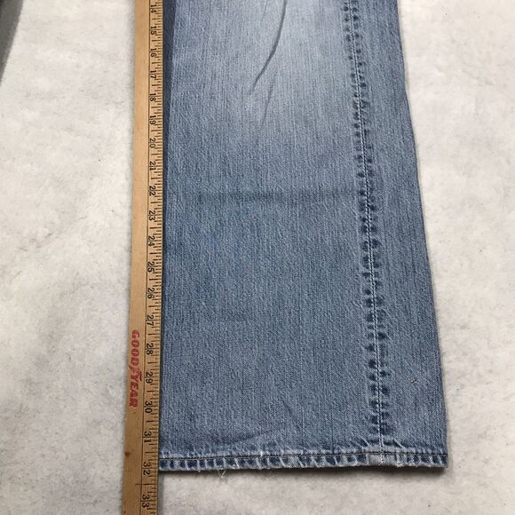 Y2K GAP 1969 Jean Loose Wide Leg Men 40x32 Baggy Grunge Skate Light Wash - Picture 10 of 16